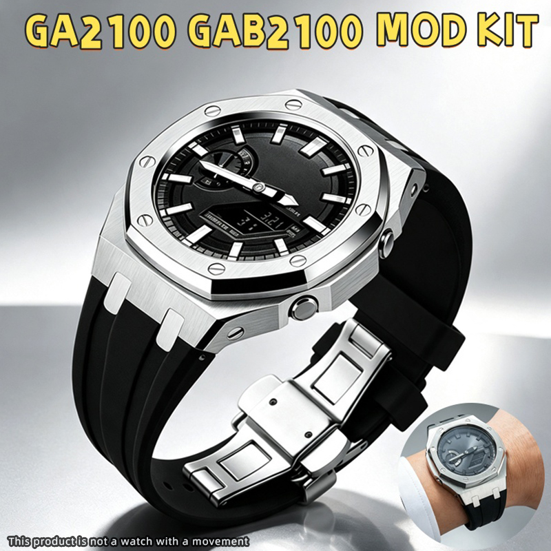 Casio Watch G-Shock Ga-2100 - Kit Casing Jam Tangan Logam Generasi