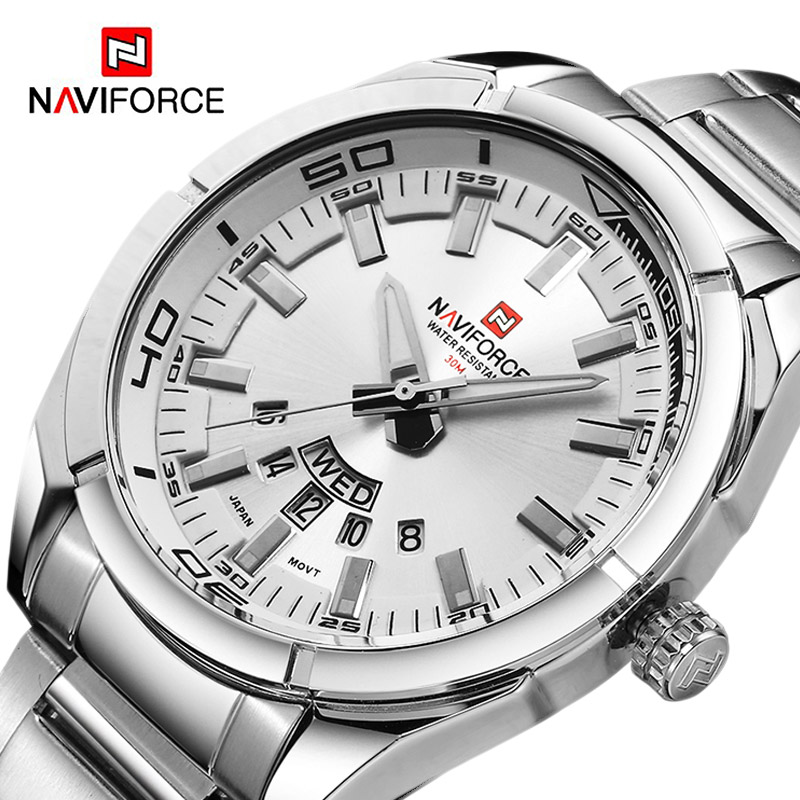 Luxury Watch Maker - NAVIFORCE Jam Tangan Pria Bermerek Jam