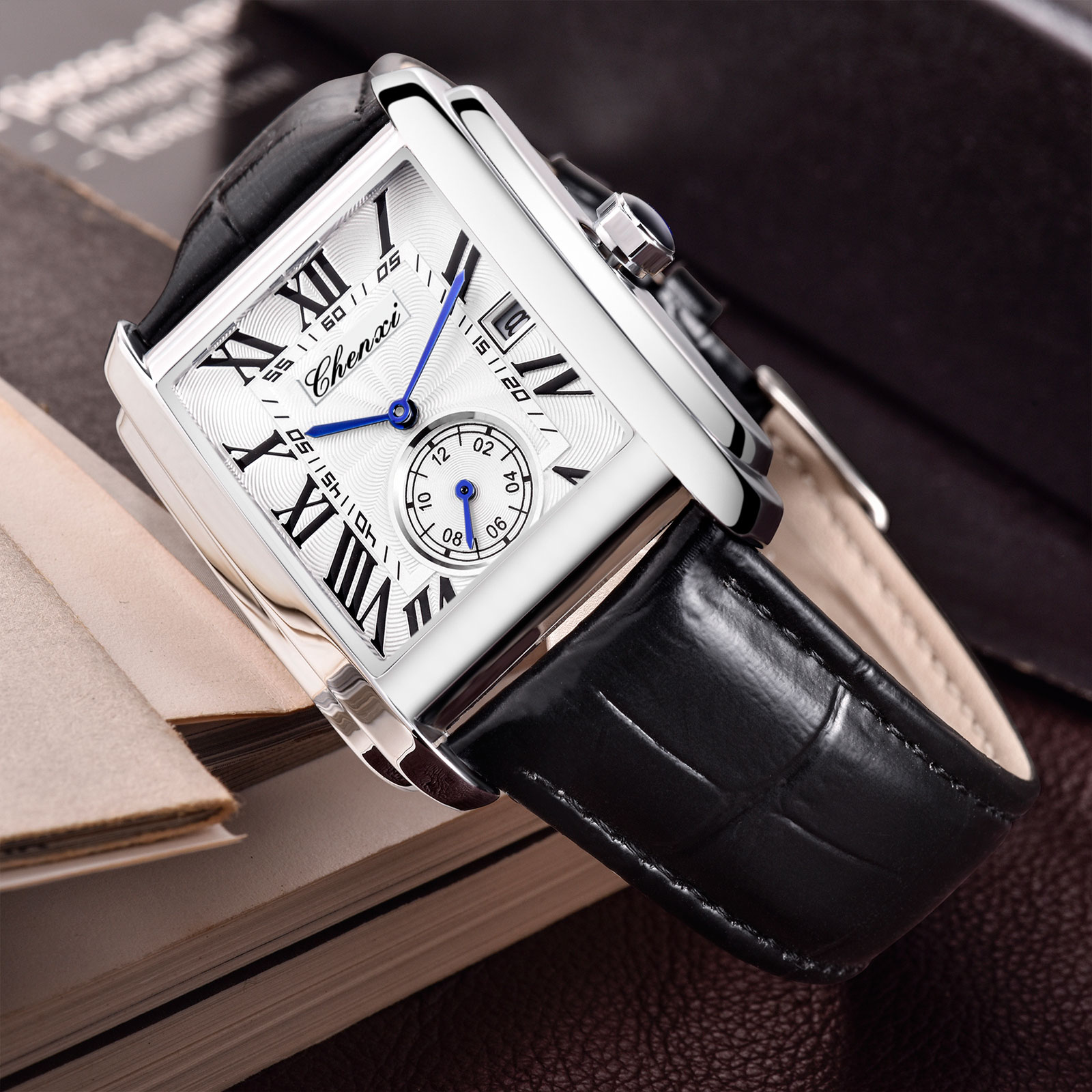 Chenxi 8216 Jam Tangan Tali Ku - Luxury Watch Maker ulasan dan harga