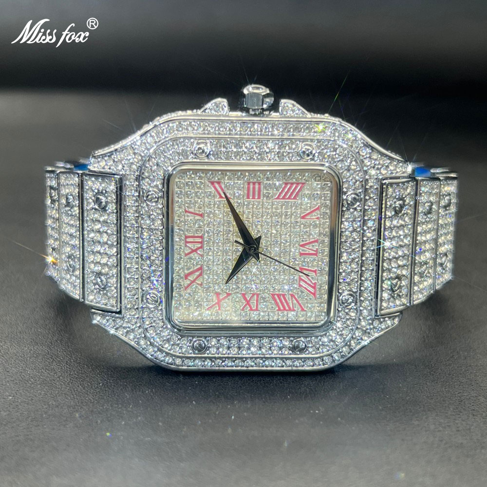 Jam Tangan Pria MISSFOX Iced O - Luxury Watch Iceberg ulasan dan harga