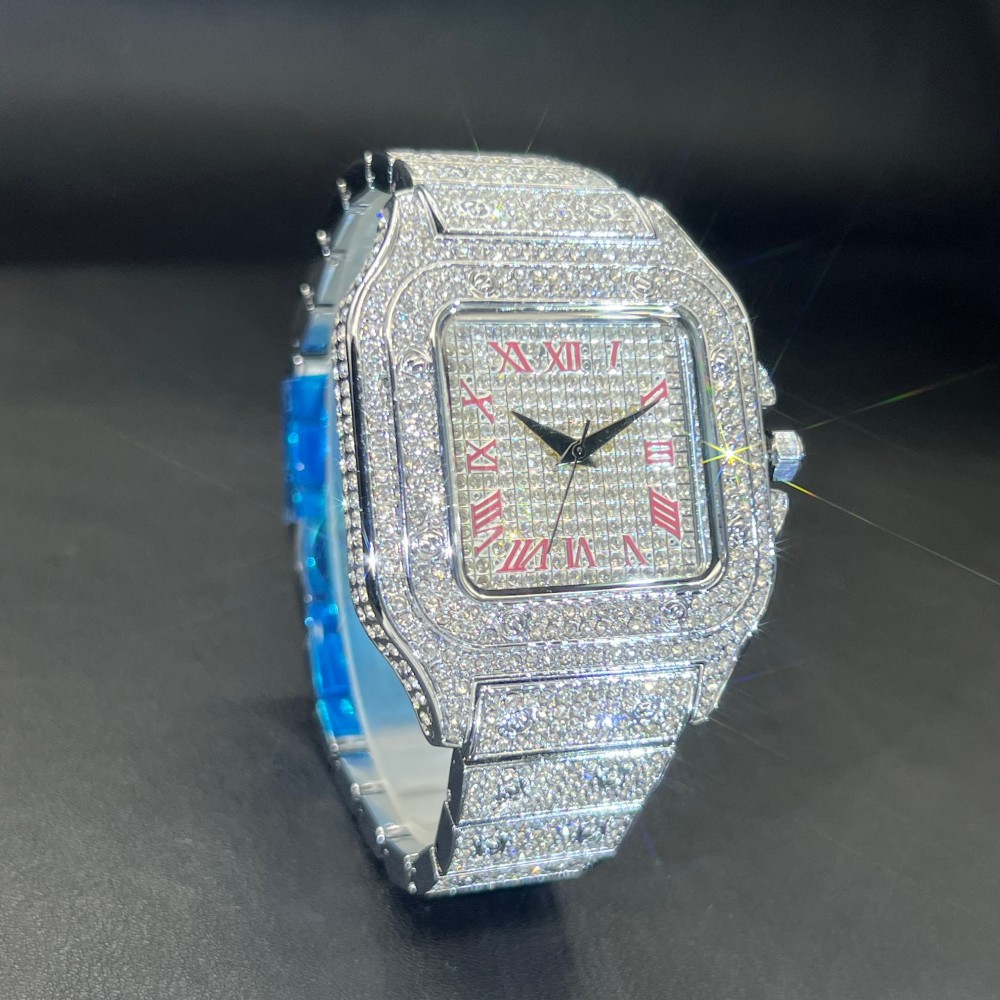 Jam Tangan Pria MISSFOX Iced O - Luxury Watch Iceberg ulasan dan harga
