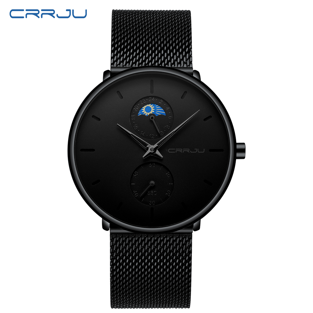 CRRJU, Jam Tangan Pria Mewah d - Luxury Watch Maker ulasan dan harga