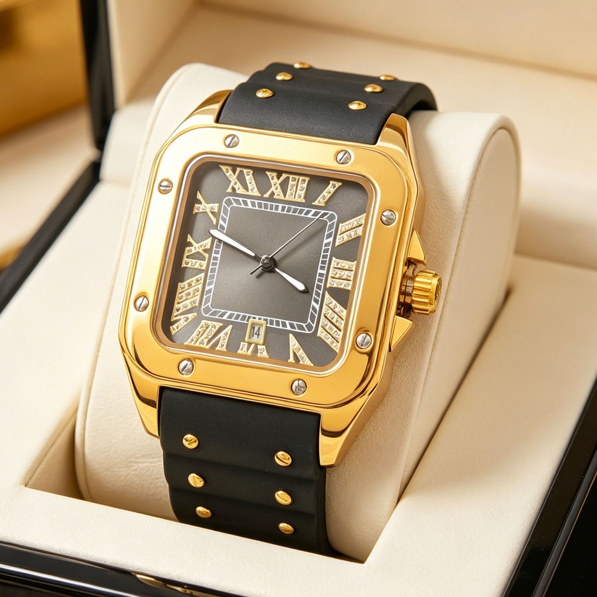 Jam Tangan Pria Desain Kepriba - Luxury Watch Iceberg ulasan dan harga