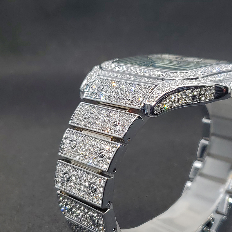 MISSFOX Jam Tangan Persegi unt - Luxury Watch Iceberg ulasan dan harga